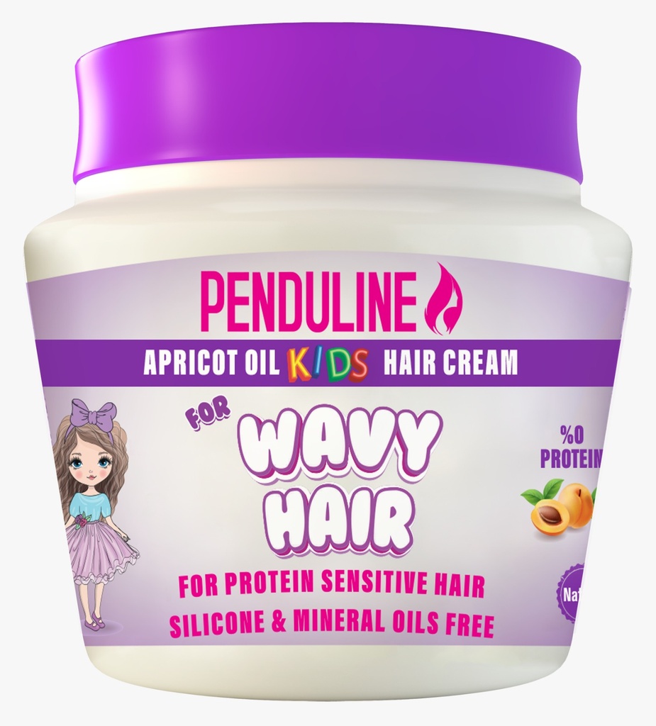 Penduline Kids Hair Cream with Apricot Oil (for wavy hair) 150 ml