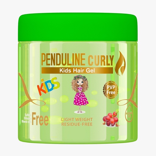 [FG0136] Penduline Curly Kids Hair Gel (Green with Aloe Vera) 250 ml