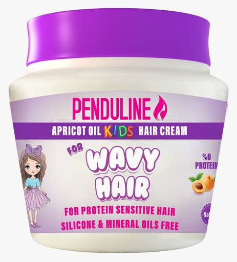 [FG0115] Penduline Kids Hair Cream with Apricot Oil (for wavy hair) 150 ml